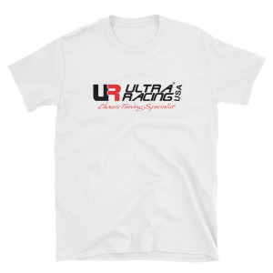 ULTRA RACING USA - MEN'S WHITE T-SHIRT (100% COTTON JERSEY) ULTRA RACING USA - MEN'S WHITE T-SHIRT (100% COTTON JERSEY)