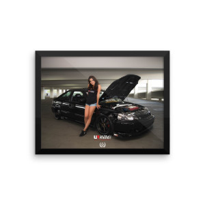 ULTRA RACING USA HONDA CIVIC EM1 FRAMED POSTER 2 ULTRA RACING USA HONDA CIVIC EM1 FRAMED POSTER 2