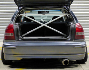 HONDA CIVIC (EK) HATCH 1996-2000 - C-PILLAR CROSSBAR X (4 POINTS) HONDA CIVIC (EK) HATCH 1996-2000 - C-PILLAR CROSSBAR X (4 POINTS)