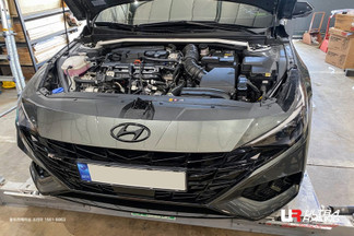 Hyundai Avante CN7 N Line 1.6T Lower Body Reinforced Front Strut Bar, Front Member Bar Hyundai Avante CN7 N Line 1.6T Lower Body Reinforced Front Strut Bar, Front Member Bar