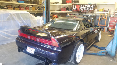 NSX Ultra Racing Products Test Fitment