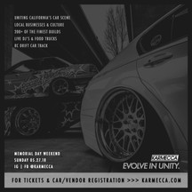 Northern California's 1st Season Show event #karmecca Sacramento.