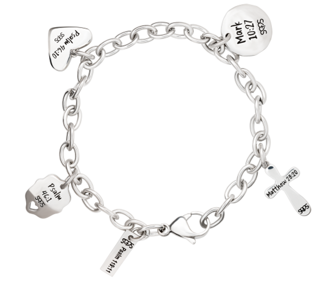 Stainless Steel Charm Bracelet | Women's Charm Bracelet