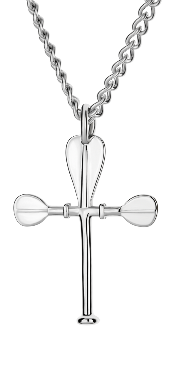 Paddle Cross Necklace for Women | Phil 4:13 | Cross Women