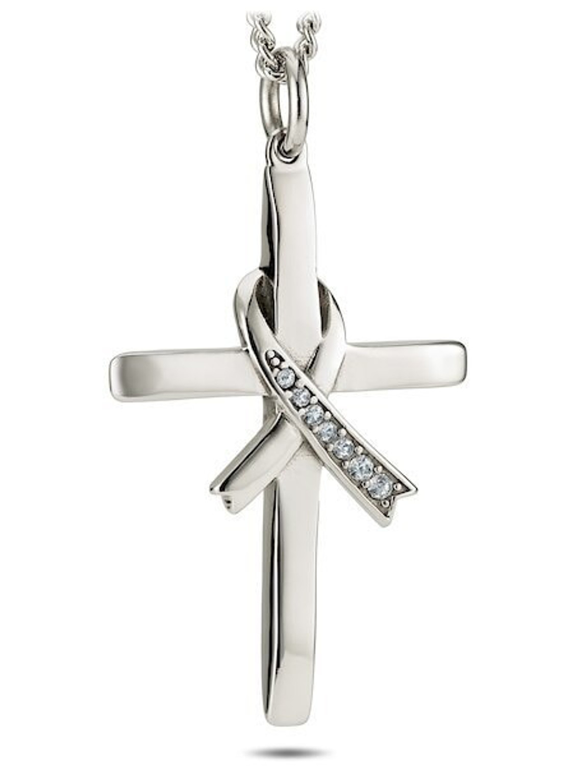 ★Hei★ sv925 silver crystal ribbon necklace 6237__95907.1658345121.jpg?c=2