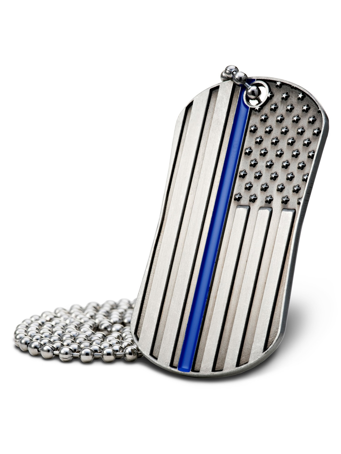 Police Officer Thin Blue Line Jewelry Necklace Thin Blue Line Dog