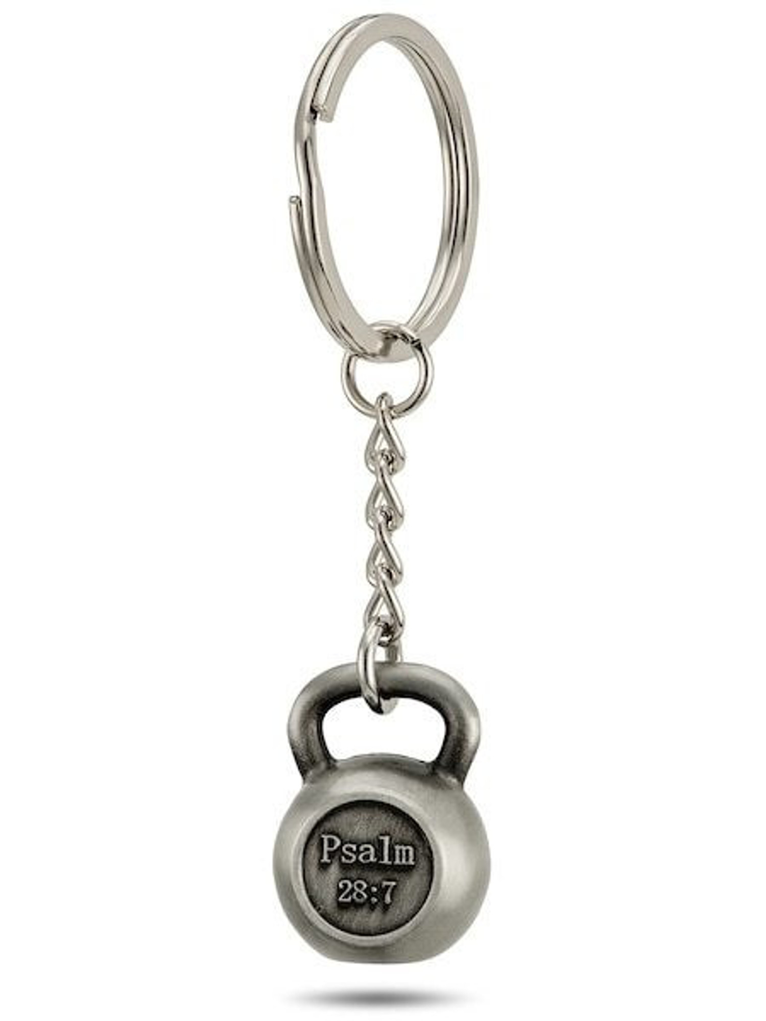 Key Chain, 28 mm, Silver-plated, 50 pc
