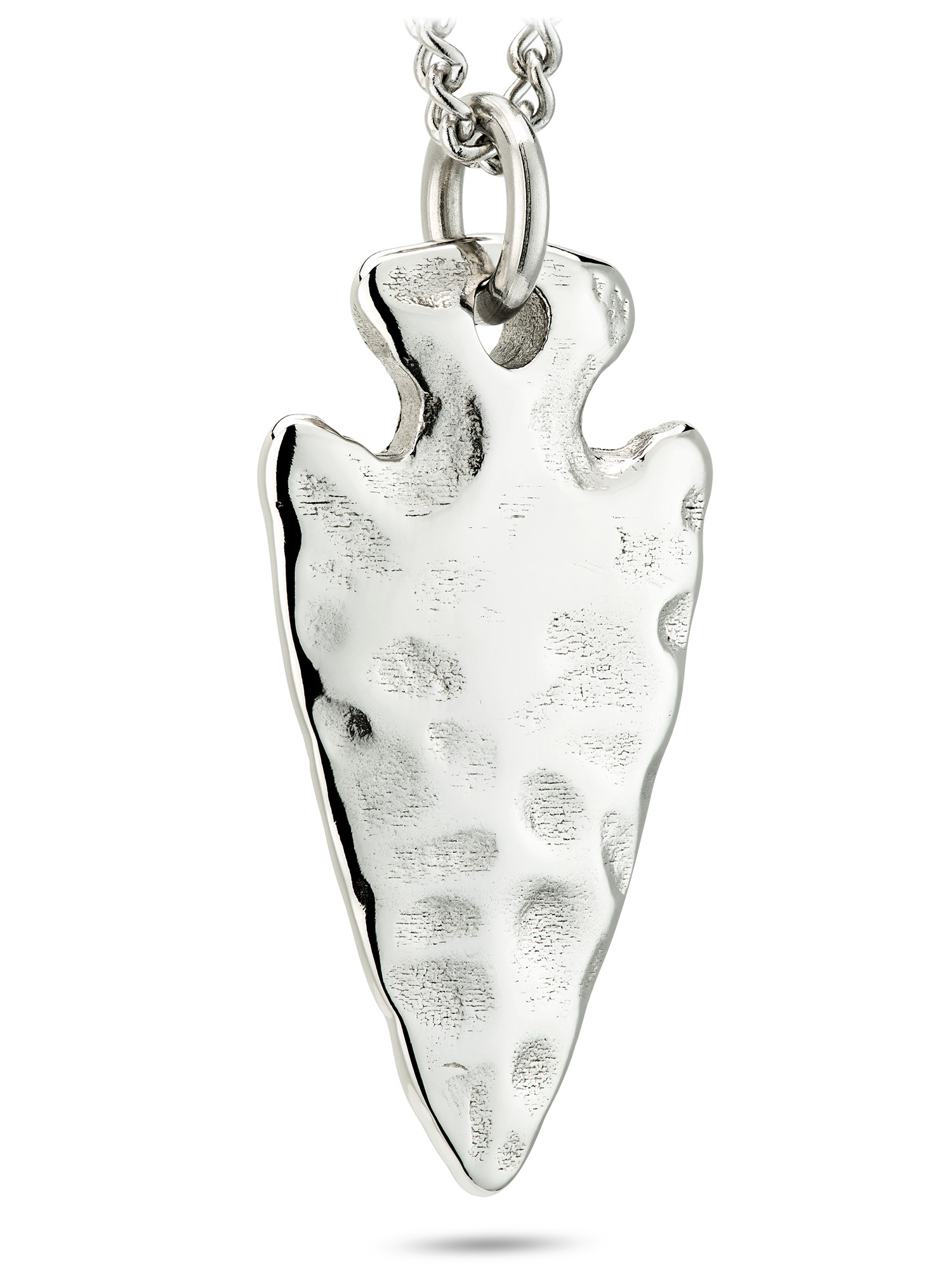 Hammered Arrowhead Pendant – Corazon Sterling Silver from Taxco