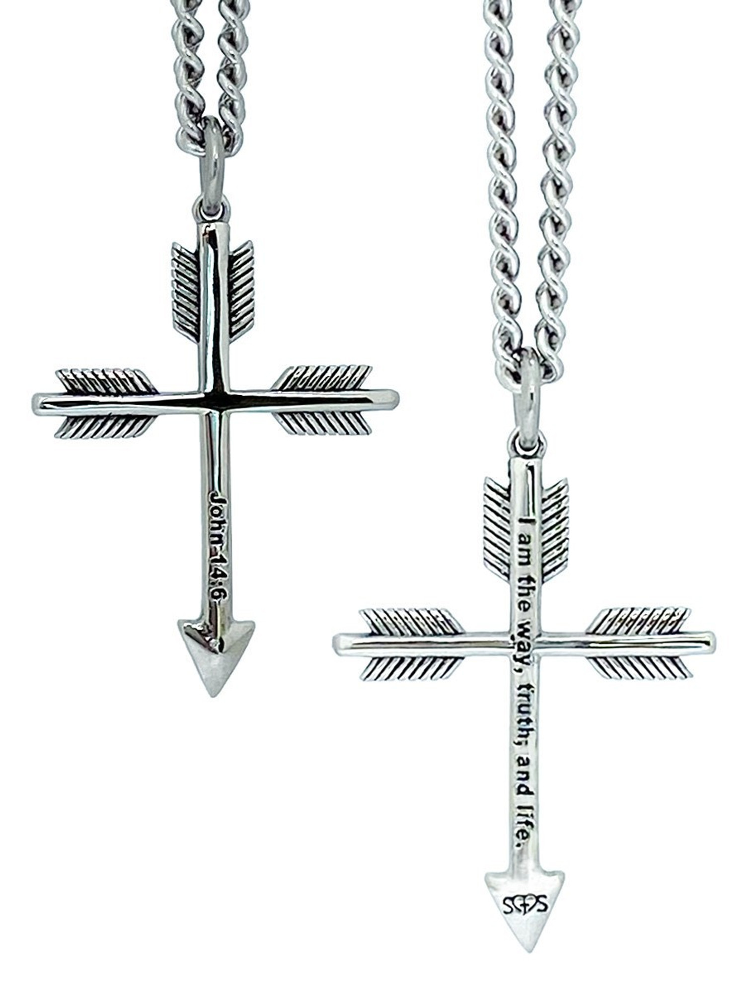 OFF-WHITE: Off White keychain in the shape of arrows - Silver