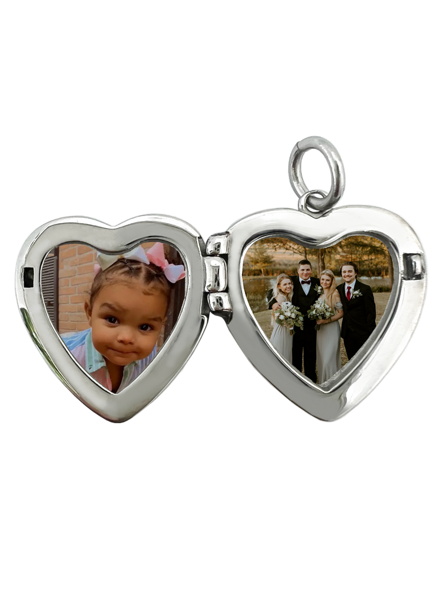 Amazon.com: Necklace with Picture inside Circle Photo Necklace Projection  Pendant with Photos & 