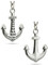 Women's Stainless Steel Large Anchor Necklace-Hebrews 6:19