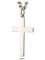 Shields of Strength  Men's Perfect Cross Necklace-John 19:30-Front View