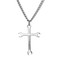 Shields of Strength  Wrench Cross Pendant - Philippians 4:13-Front View