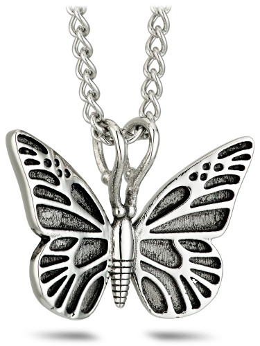 Women's Butterfly Necklace - 2 Corinthians 5:17