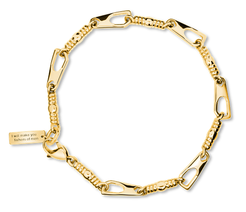 Men's Fishers of Men Bracelet Matthew 4:19 Shields of Strength
