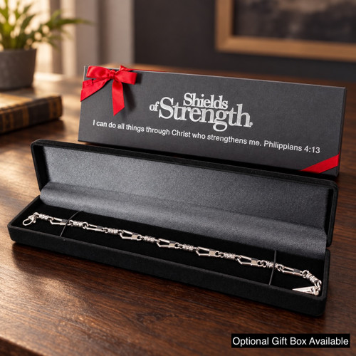 Men's Fishers of Men Bracelet Matthew 4:19 Shields of Strength