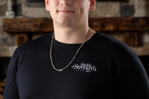 Stainless Steel Fishers of Men Necklace - Matthew 4:19