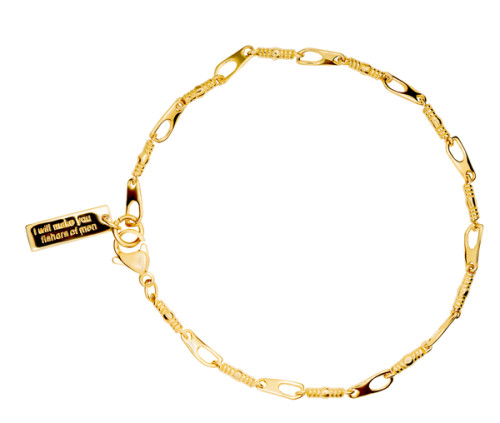 Women's Fishers Of Men (Tab) Bracelet - Matthew 4:19