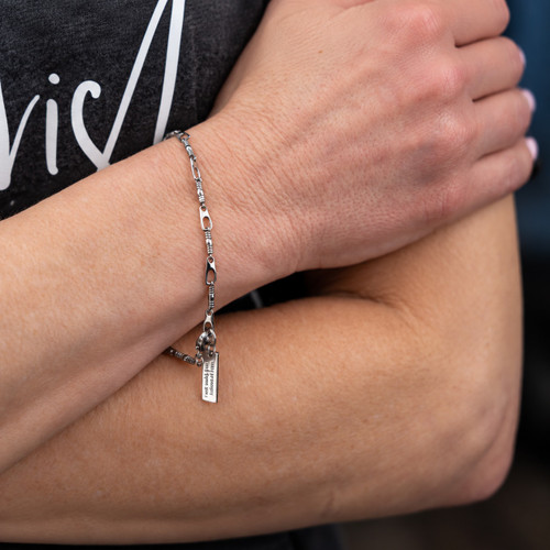 Women's Fishers Of Men (Tab) Bracelet - Matthew 4:19