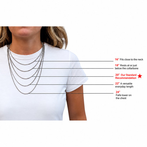 Women's Stainless Faith, Hope, Love Cross Necklace
