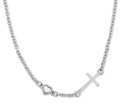 Cross = Love Necklace - Psalm 94:19