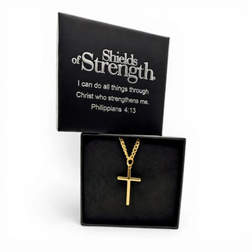 Stainless Men's Send Me Cross Pendant- Isaiah 6:8