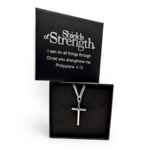 Stainless Men's Send Me Cross Pendant- Isaiah 6:8