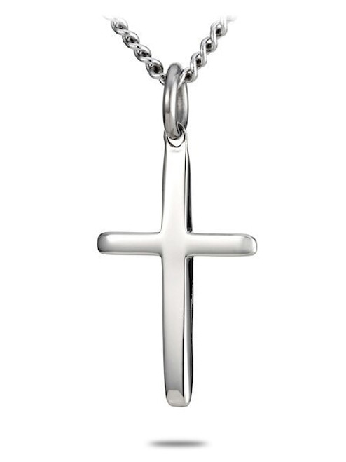 Diamond Cross Necklace For Women, 925 Sterling Silver Pendant 1/10 Cttw –  North Arrow Shop