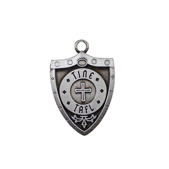 Shields Of Strength T.I.N.E.-There Is No End - T.A.F.L. -To A Fathers Love Necklace- Front View Shields Of Strength T.I.N.E.-There Is No End - T.A.F.L. -To A Fathers Love Necklace- Front View