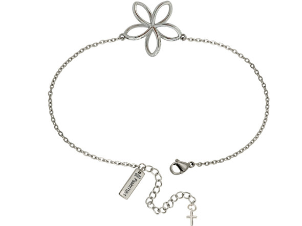 Shields of Strength Love Endures Flower Bracelet-Psalm 118:1 Shields of Strength Love Endures Flower Bracelet-Psalm 118:1