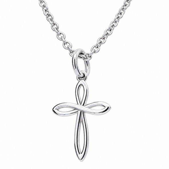 Women's Forever The Same Cross Necklace- Hebrews 13:8