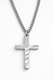 Men's Flag Cross Necklace Proverbs 30:5 by Shields of Strength