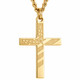 Men's Flag Cross Necklace Proverbs 30:5 by Shields of Strength