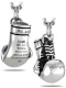 Boxing Glove Pendant Necklace Inscribed withPhil 4:13