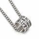 Shields of Strength Men's Stainless Steel Duck Band Necklace Inscribed with Philippians 4:13 Bible Verse for Hunters - Christian Gift