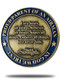 Proud Parent of an Airman Coin- 1 Corinthians 13:7 Back View