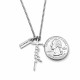 Women's Faith Cross Necklace-Hebrews 11:1