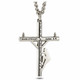 Shields of Strength Men's John 1:4 Lineman Cross Necklace