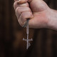 Shields of Strength Men's John 1:4 Lineman Cross Necklace