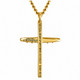 Men's Airplane Cross Necklace- Isaiah 40:31