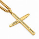 Men's Airplane Cross Necklace- Isaiah 40:31