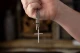 Men's Philippians 4:13 Cross Necklace
