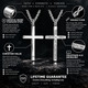 Men's Philippians 4:13 Cross Necklace