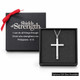 Women's Philippians 4:13 Cross Necklace