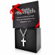 Shields of Strength Men's Always Cross Necklace Matthew 28:20