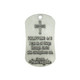 Shields Of Strength  EMS Antique Finish Dog Tag Necklace-II Chronicles 15:7/Phil 4:13-Back Vie