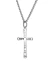 Men's Stainless Faith, Hope, Love Cross Necklace