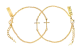 Women's Dainty Redeemer Cross Bracelet-Job 19:25
