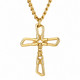 Fishers of Men Cross Necklace - Matthew 4:19