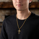 Fishers of Men Cross Necklace - Matthew 4:19